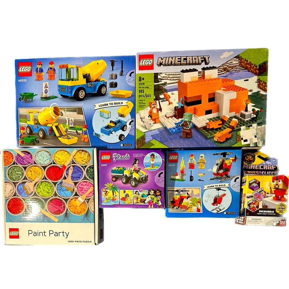 Lego top pick made to a sets 6 in total please note all ages may be different